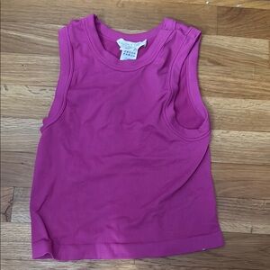Vibrant Pink Tank Top by Happy Oak